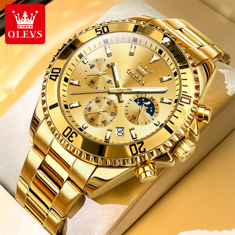 Zen Luxury Watch - Reloj OLEVS para hombre, relojes militares