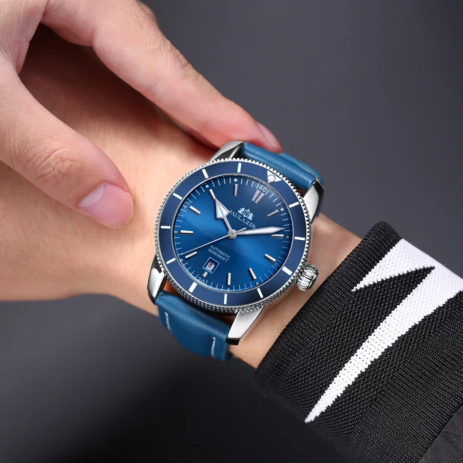 Luxury Watch Face - Reloj automático para hombre, red mecánica