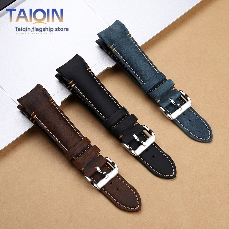 Luxury Watch Expensive - Correa mate Retro con extremo curvado