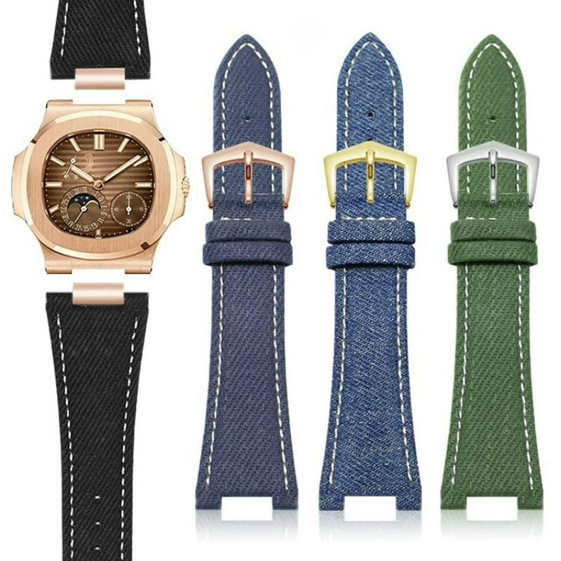 Patek Philippe Watch Nautilus - Correa de Reloj de Lona de