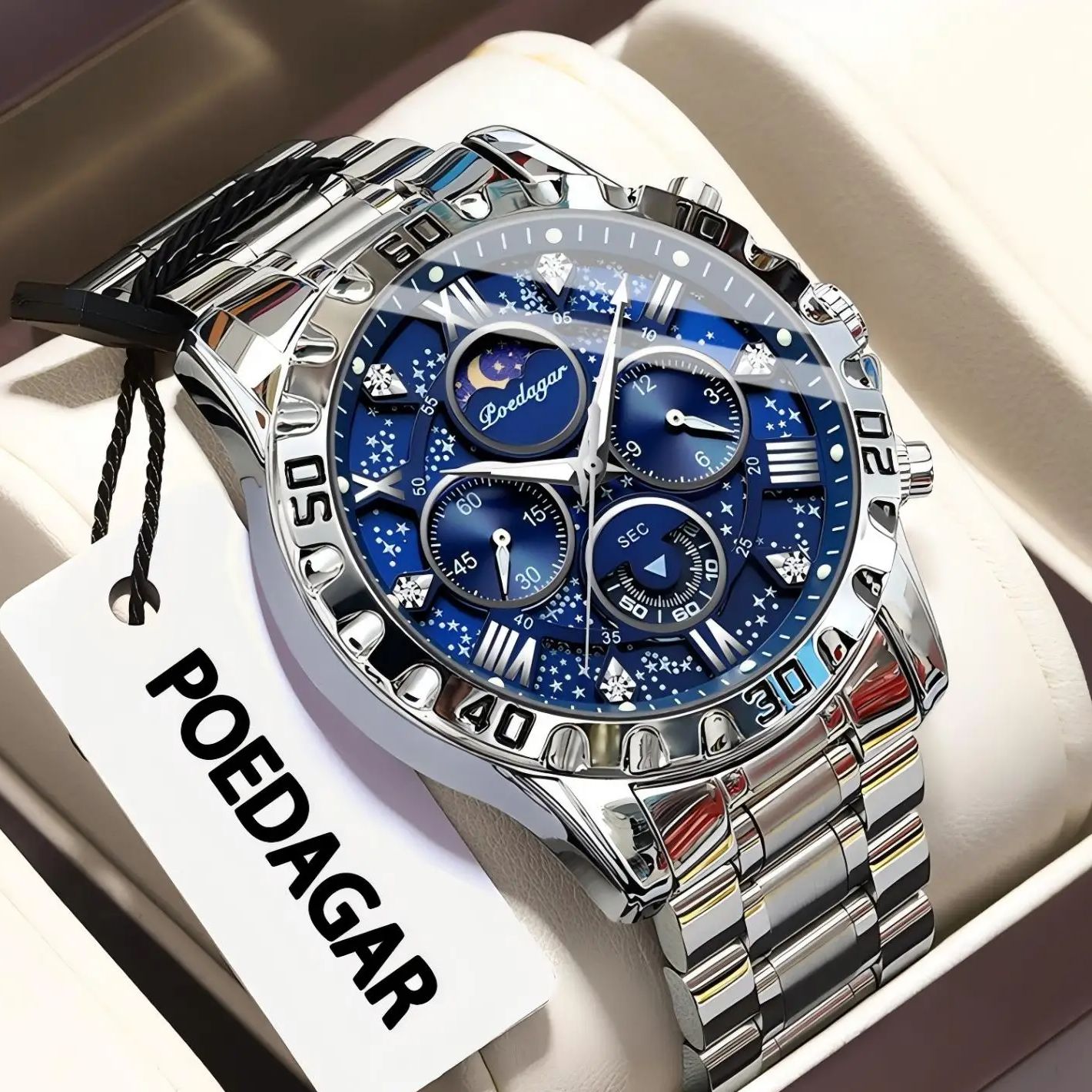 Luxury Watch Time - Reloj POEDAGAR de lujo a la