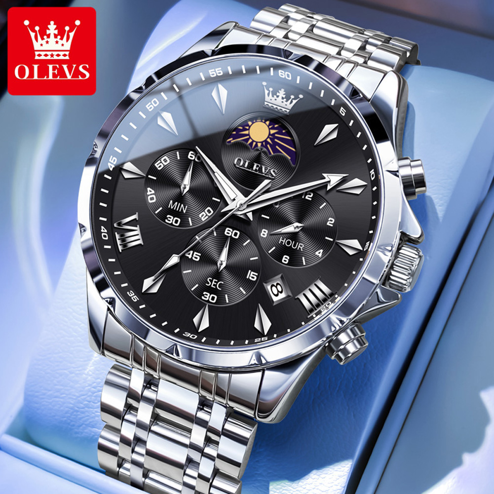 Zen Luxury Watch - Reloj de Pulsera OLEVS 3653 con