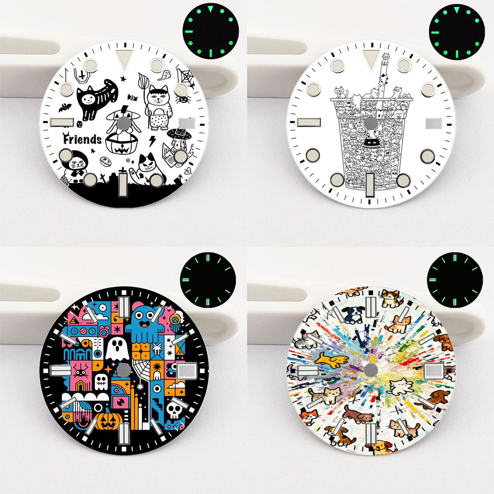 Luxury Watch Face - Esfera de Reloj de 28.5mm, Esfera