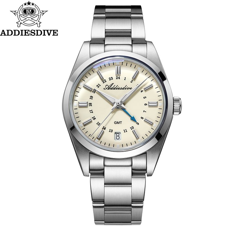 Zen Luxury Watch - ADDIESDIVE marca novedosa 36mm reloj GMT