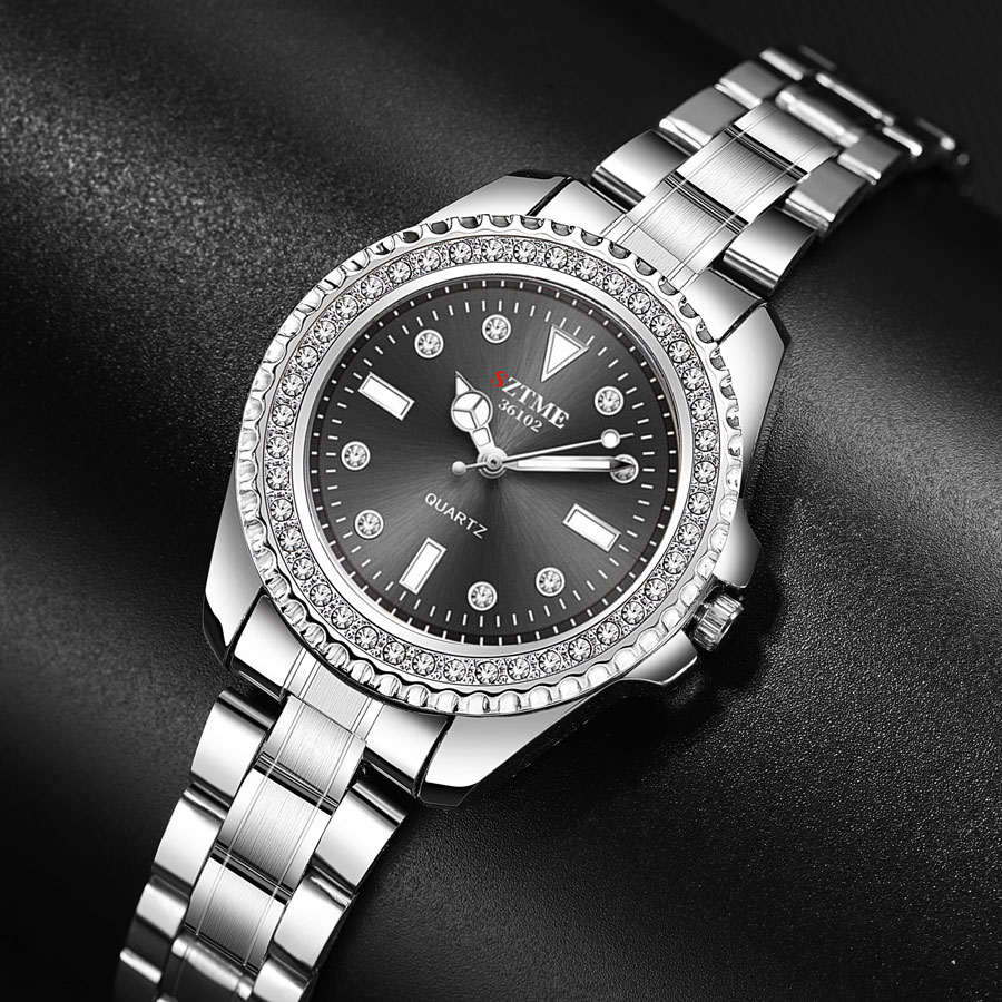 Luxury Watch Diamond - SZTME Reloj de lujo y elegante