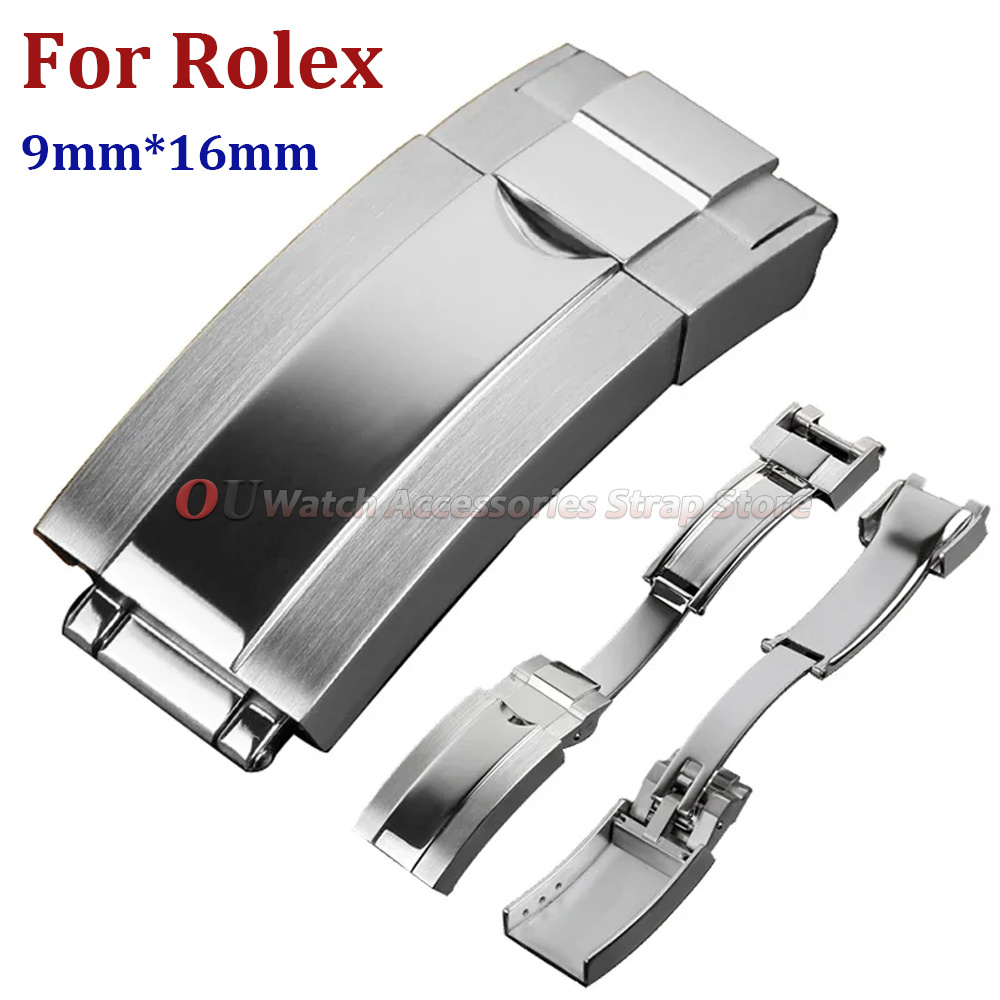 Luxury Watch Expensive - Cierre Desplegable de Acero Inoxidable de