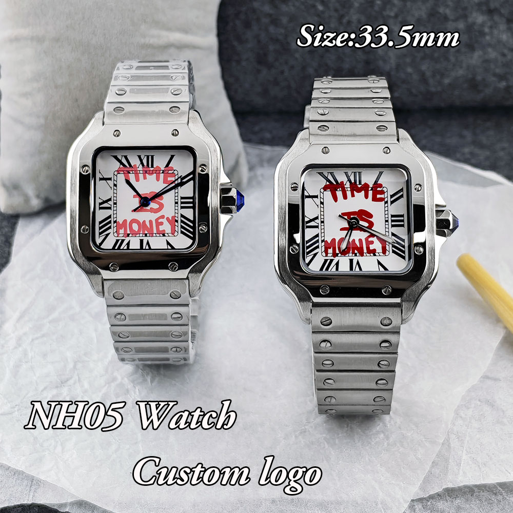 Nuevo reloj cuadrado NH05, rel - Luxury Watch Time reseña y precio