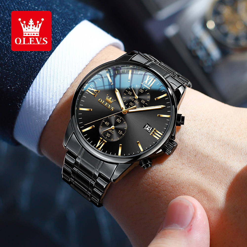 OLEVS 2886 reloj clásico de cu - Zen Luxury Watch reseña y precio