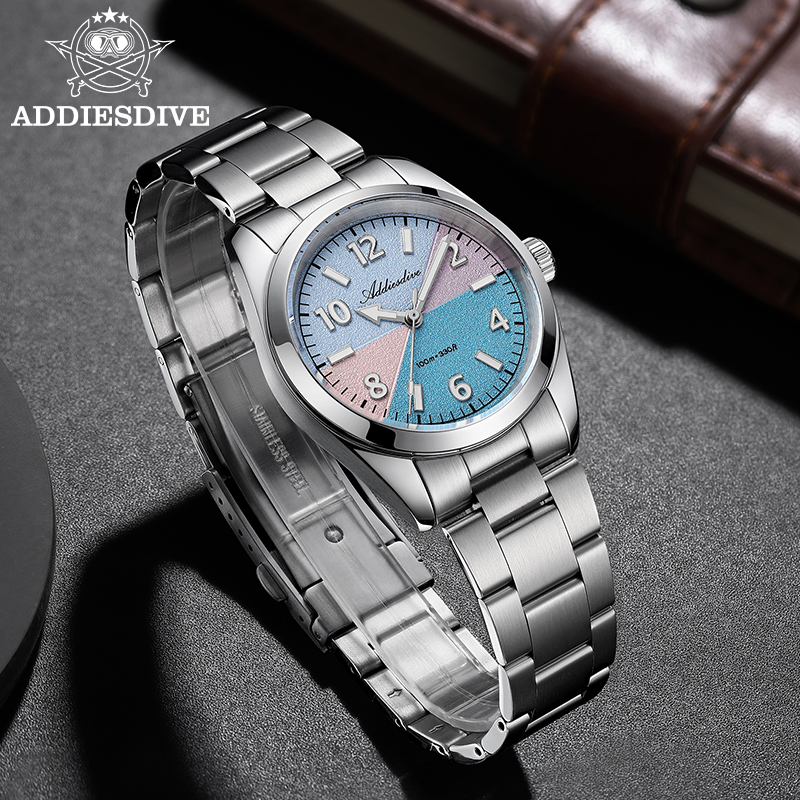 Reloj ADDIESDIVE de cristal de - Luxury Watch Time reseña y precio