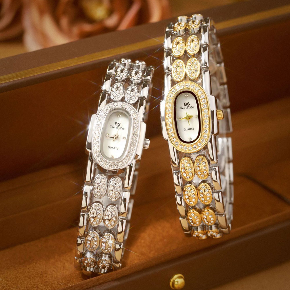 Relojes de moda Pulsera de oro - Luxury Watch Diamond reseña y precio