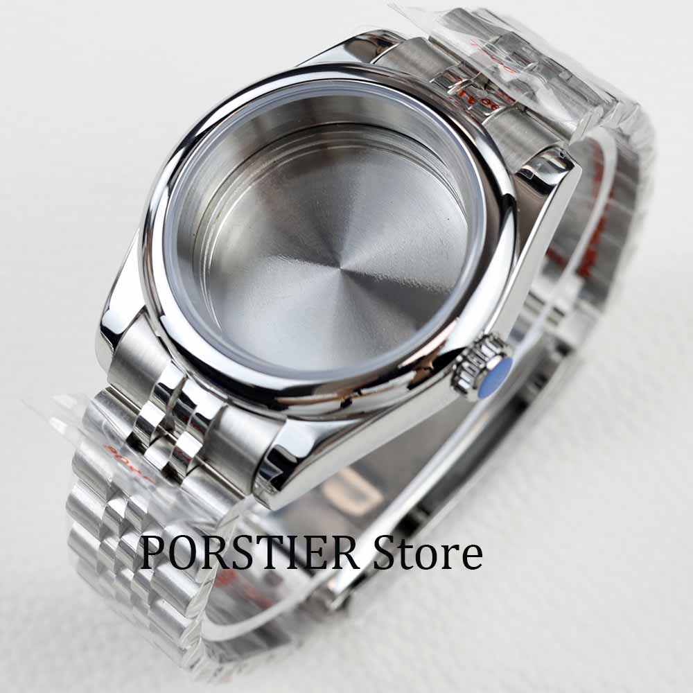 Caja de reloj de plata NH35, c - Luxury Watch Face reseña y precio