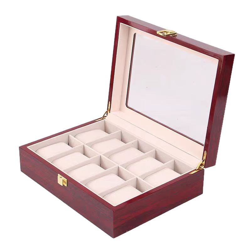 Caja de Madera de Lujo para 10 - Luxury Watch Grade reseña y precio