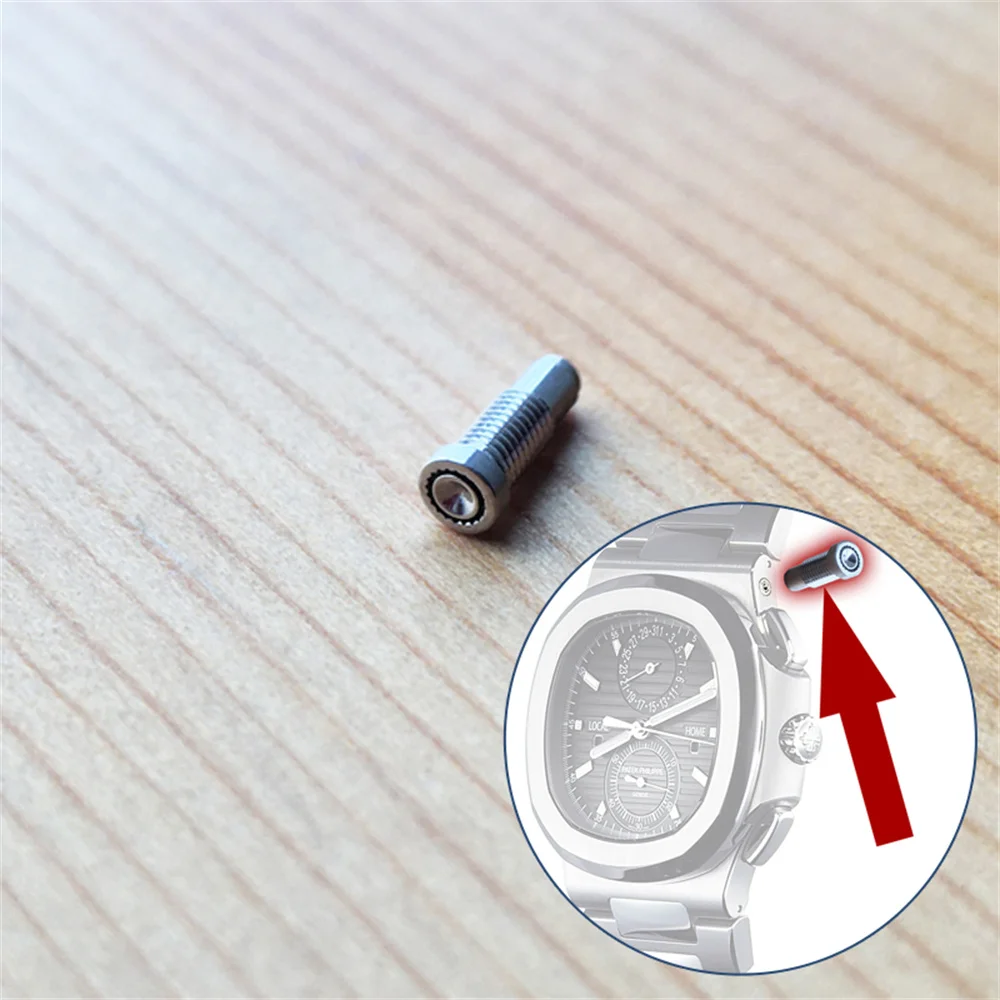 Botón pulsador de reloj oculto - Patek Philippe Watch Nautilus reseña y precio