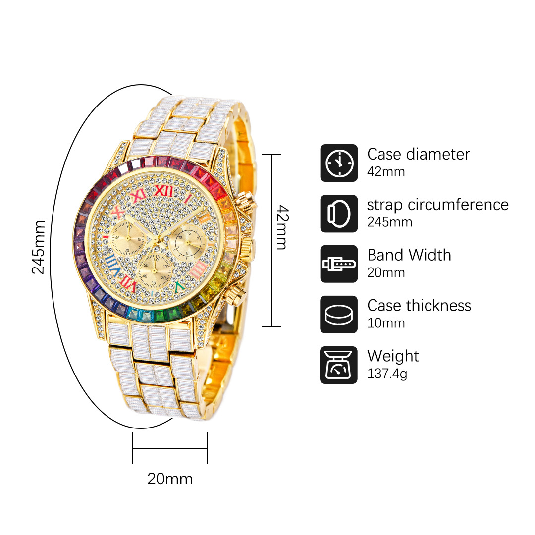 MISSFOX-Reloj de pulsera de lu - Zen Luxury Watch reseña y precio