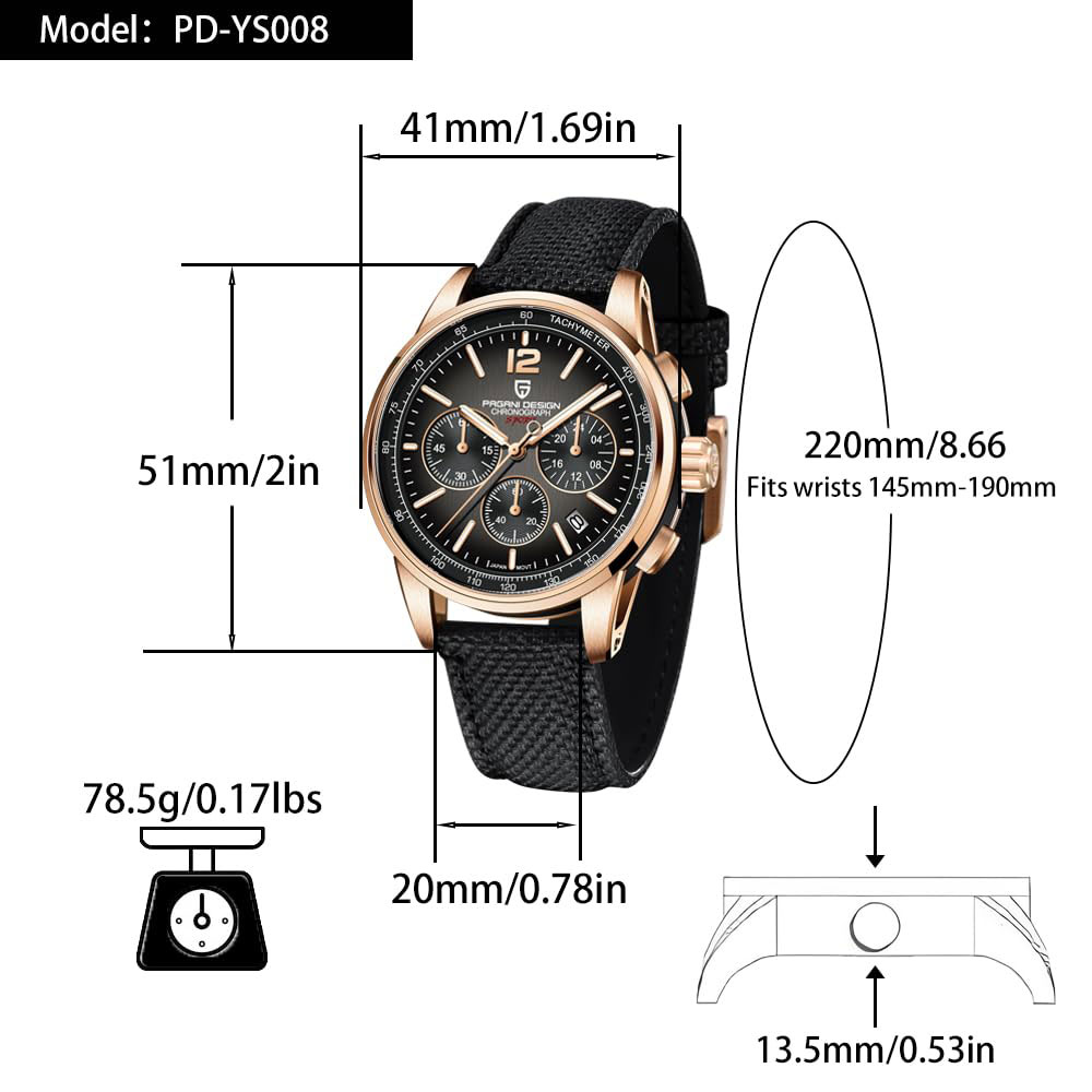 PAGANI DESIGN nuevo Reloj para - Zen Luxury Watch reseña y precio