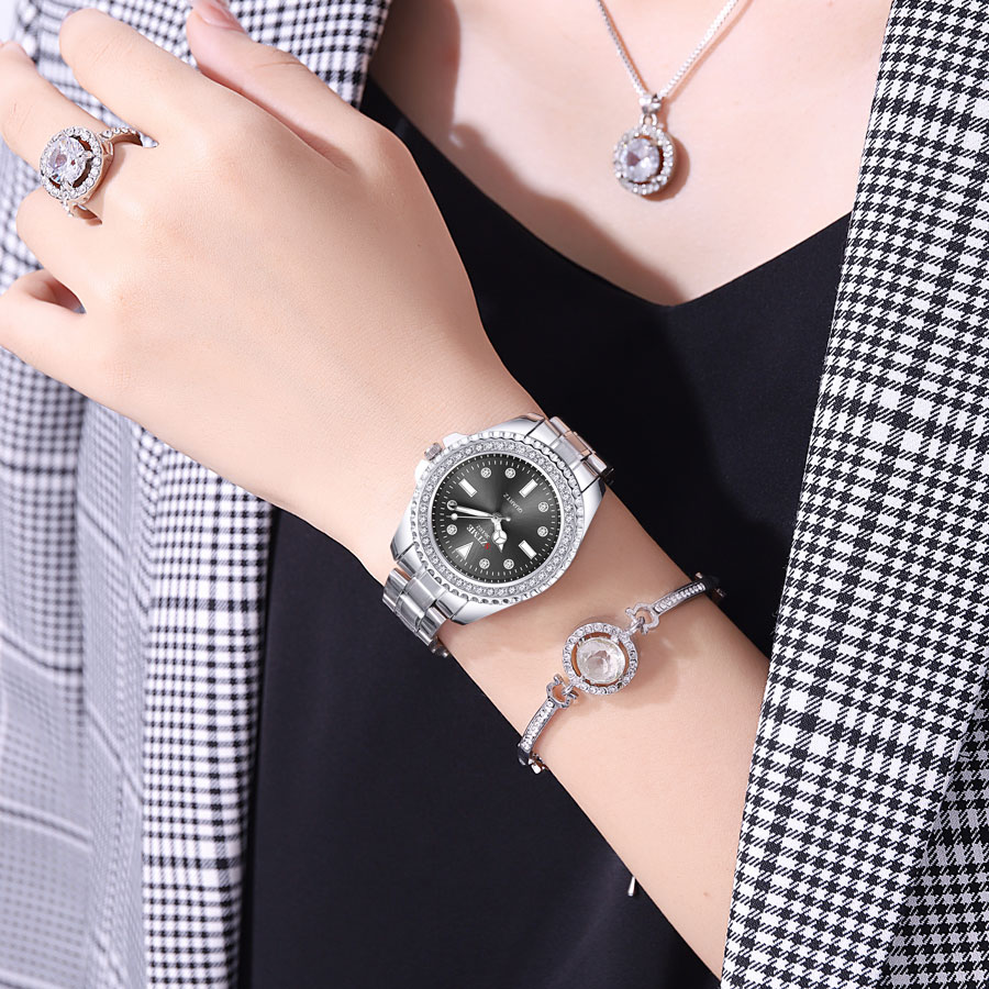 SZTME Reloj de lujo y elegante - Luxury Watch Diamond reseña y precio