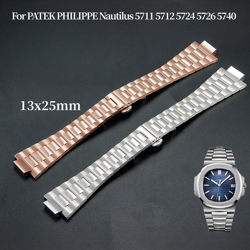 Correa de reloj con hebilla pl - Patek Philippe Watch Nautilus reseña y precio
