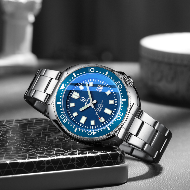 Marca QINGXIYA, reloj de cuarz - Zen Luxury Watch reseña y precio
